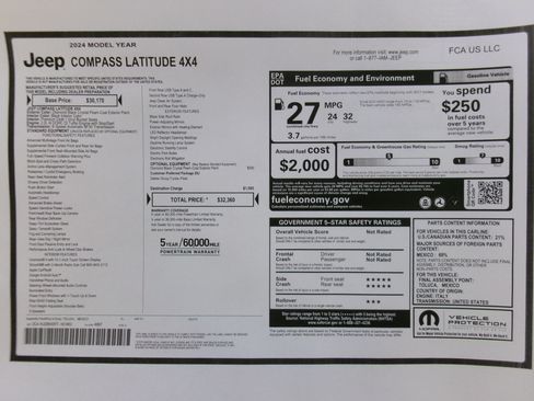 Used 2024 Jeep Compass Latitude image 14