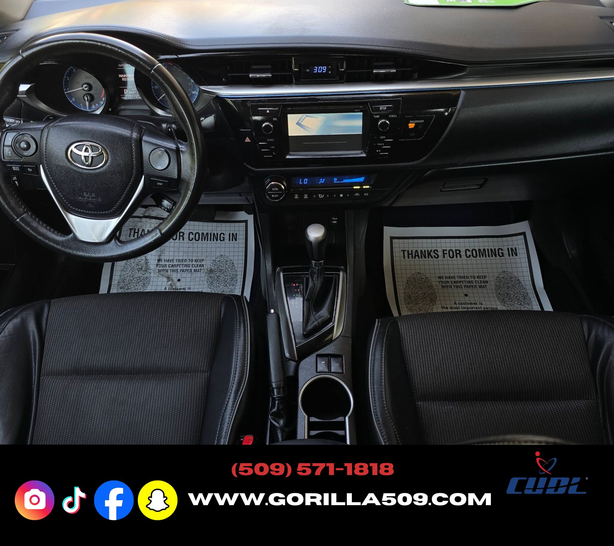 Used 2014 Toyota Corolla S Plus FWD image 9