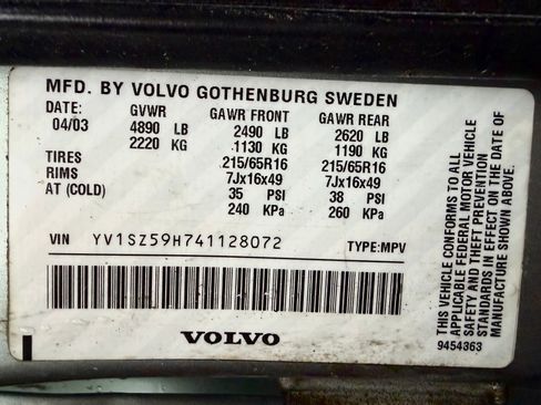 Used 2004 Volvo XC70 UNAVAIL AWD/4WD image 64