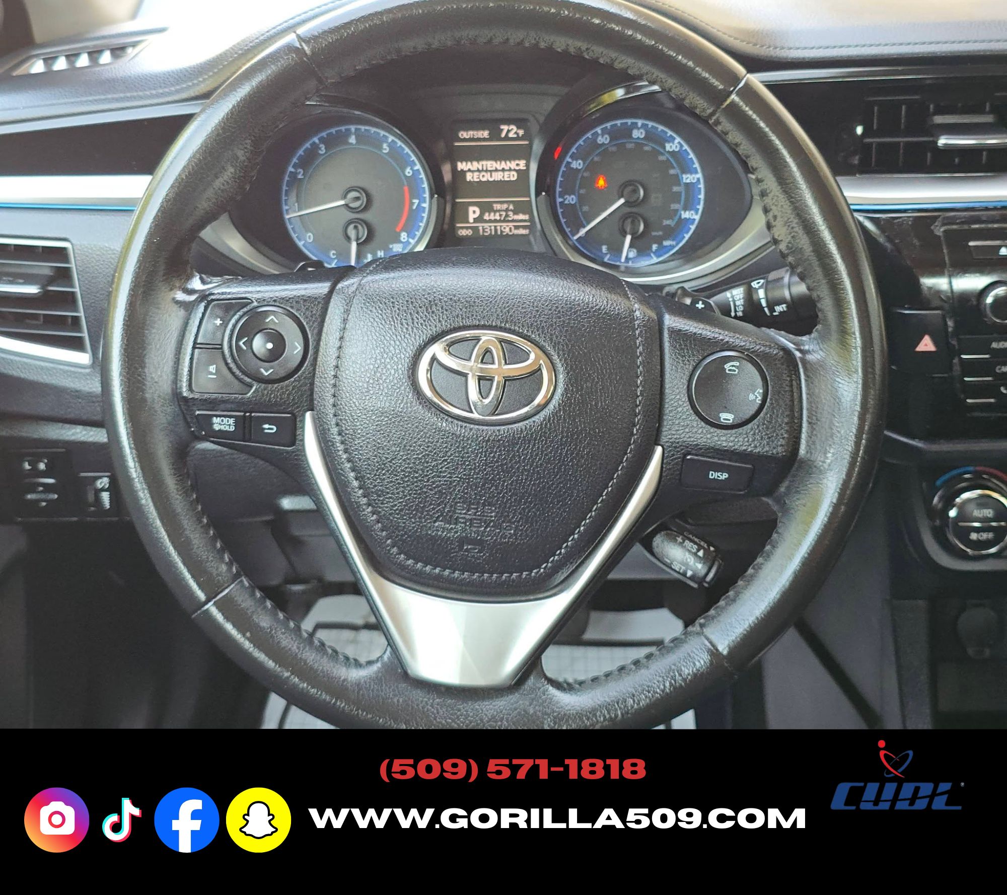 Used 2014 Toyota Corolla S Plus FWD image 13