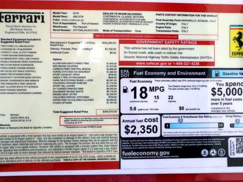 Used 2018 Ferrari 488 GTB image 19