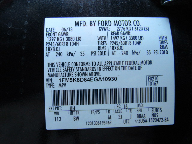 Used 2014 Ford Explorer 4WD XLT image 29