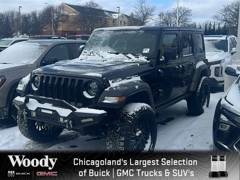 Used 2022 Jeep Wrangler Unlimited Sport image 1