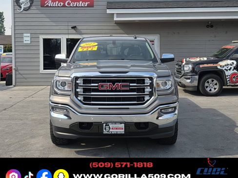 Used 2017 GMC Sierra 1500 4x4 Crew Cab SLT image 2