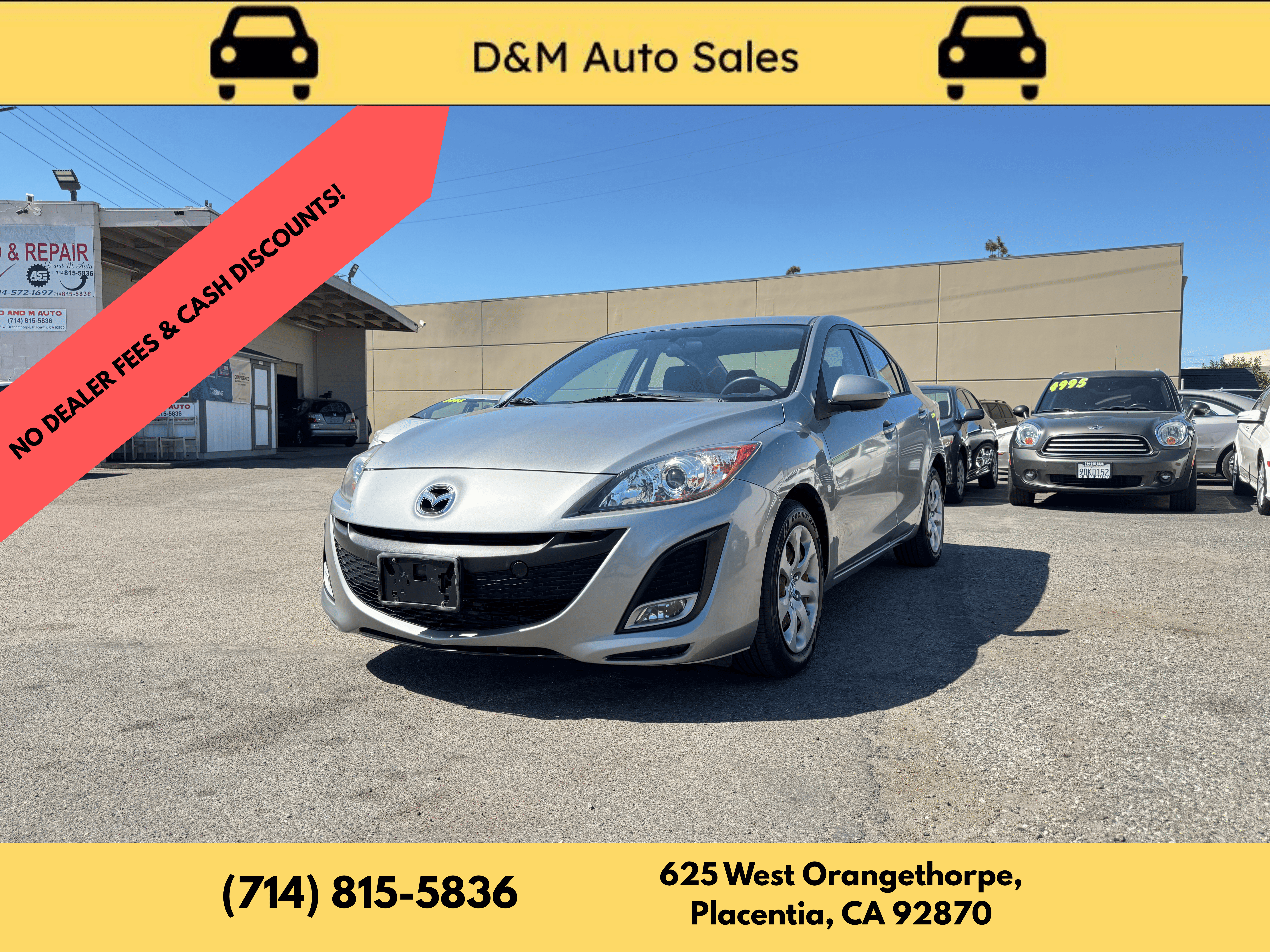 Used 2011 MAZDA MAZDA3 i Sport Sedan FWD image 1