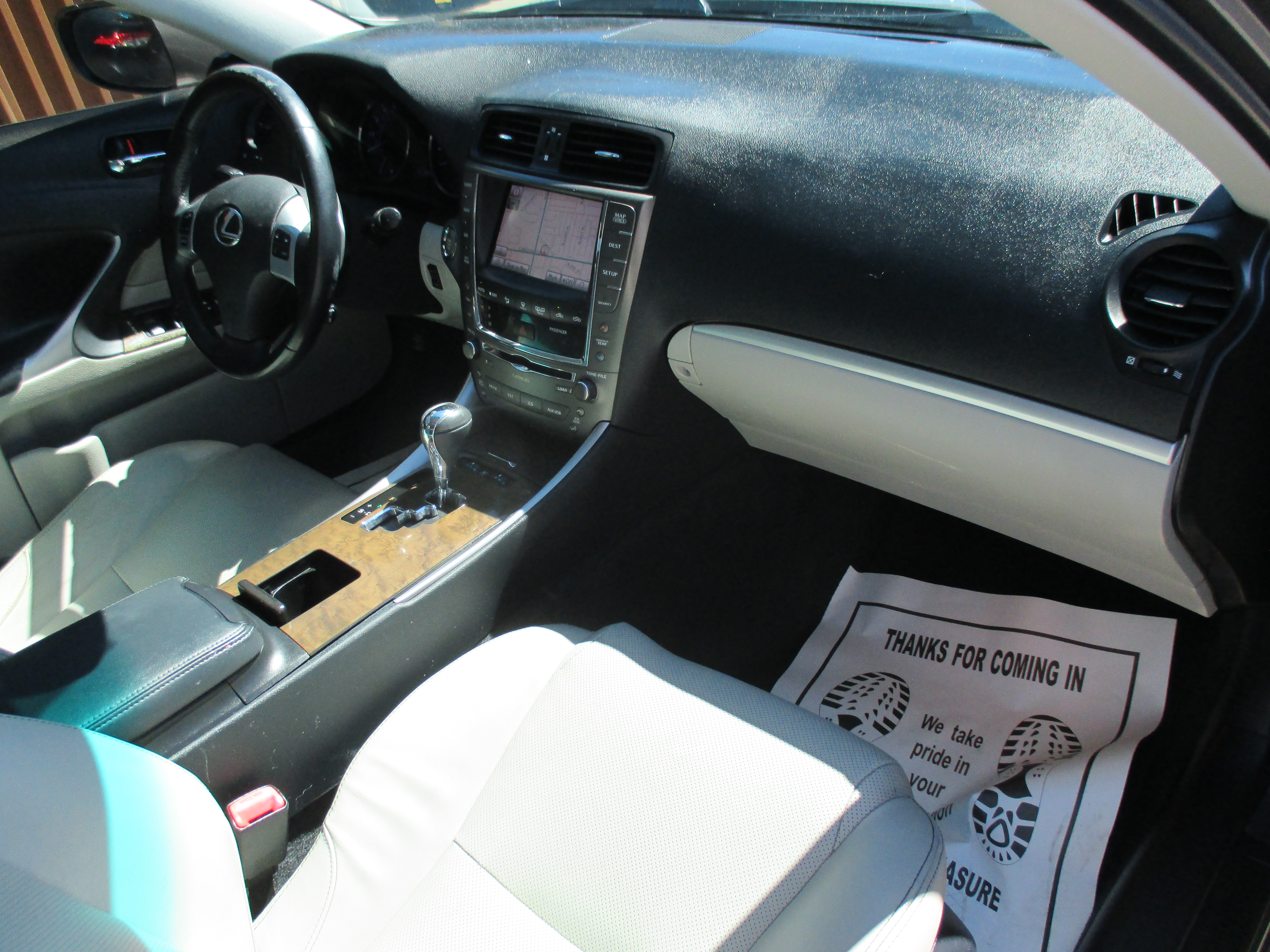 Used 2012 Lexus IS 250 w/ F-Sport Package RWD image 3