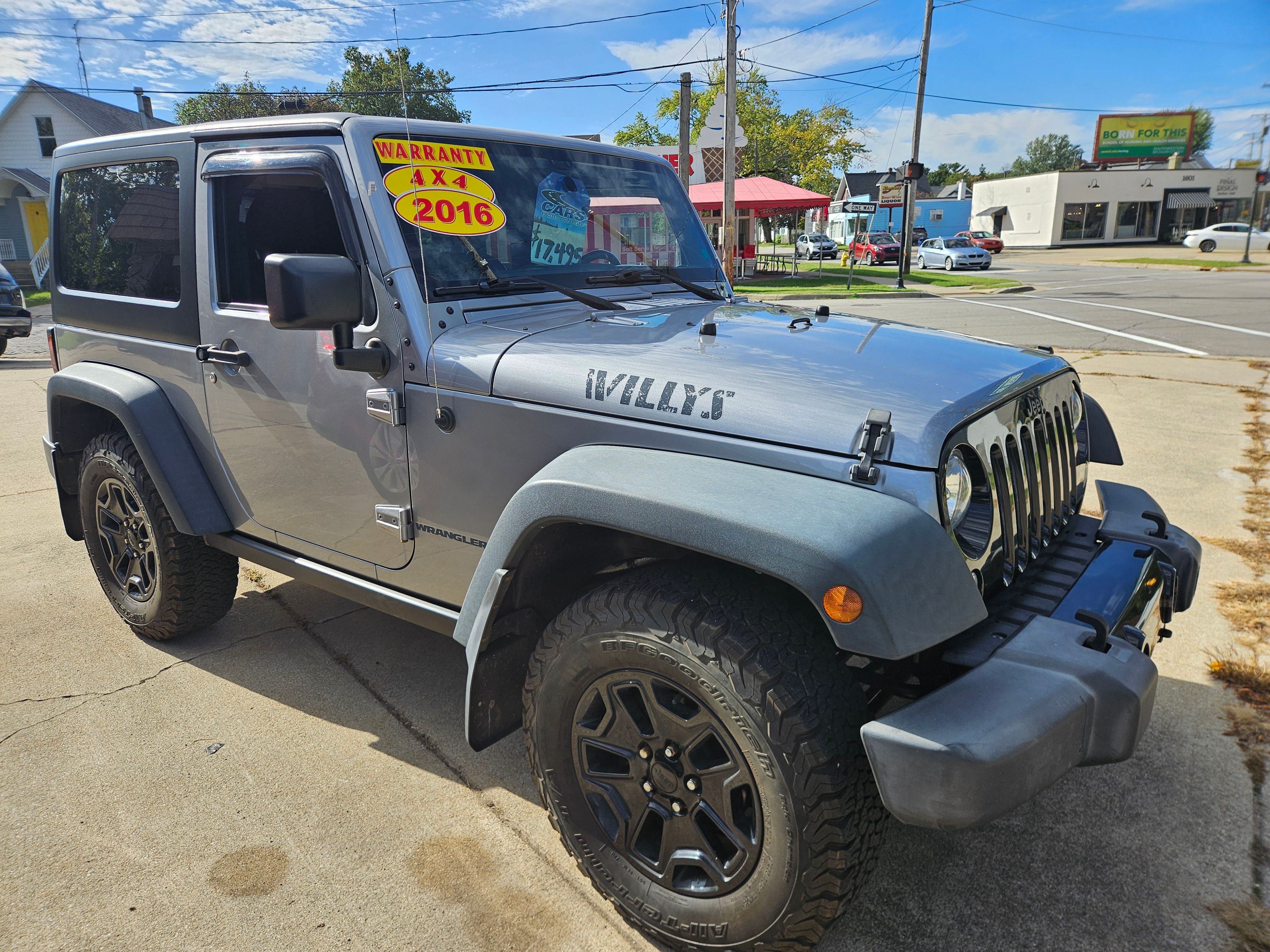Used 2016 Jeep Wrangler Willys Wheeler AWD/4WD image 2
