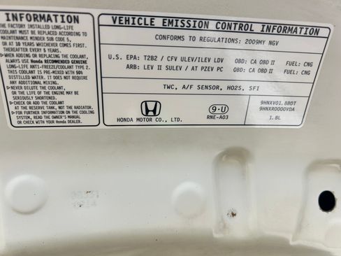 Used 2009 Honda Civic GX image 19