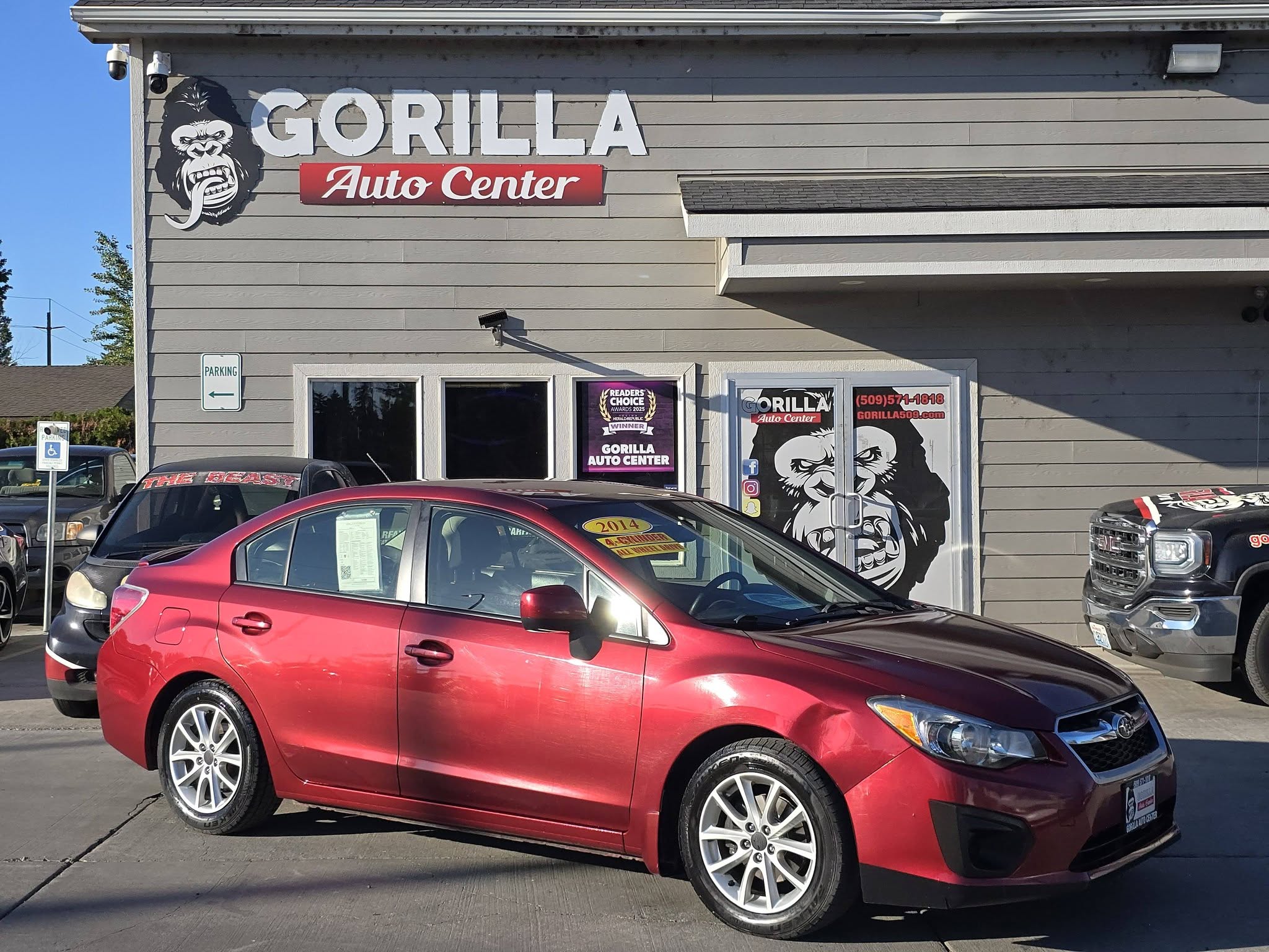 Used 2014 Subaru Impreza 2.0i Premium Sedan AWD/4WD image 1