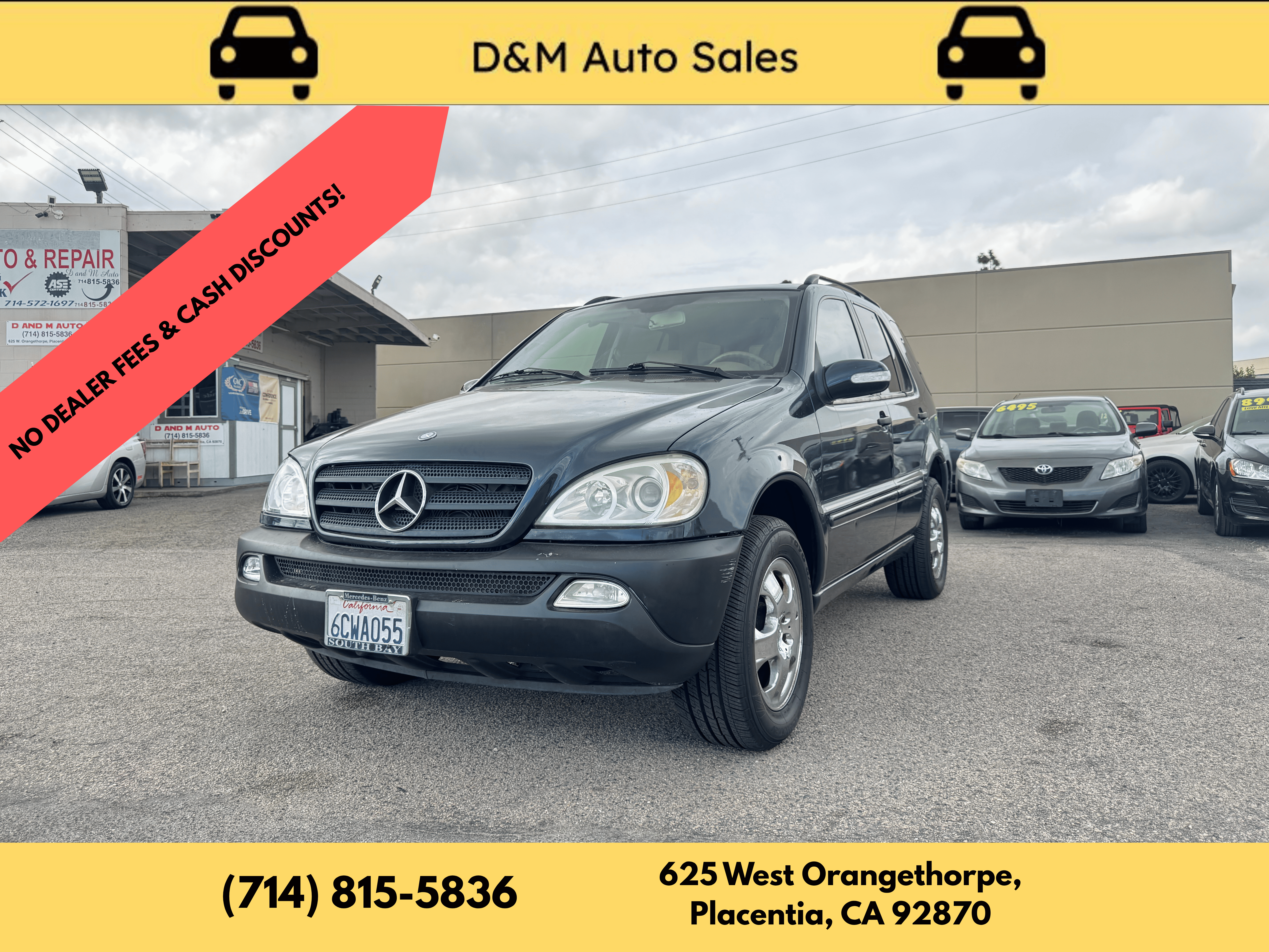 Used 2003 Mercedes-Benz ML 350 4MATIC image 1