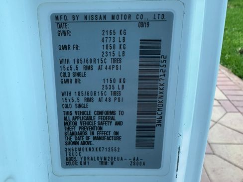 Used 2019 Nissan NV200 SV image 9