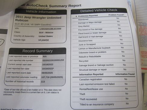 Used 2011 Jeep Wrangler Rubicon image 32