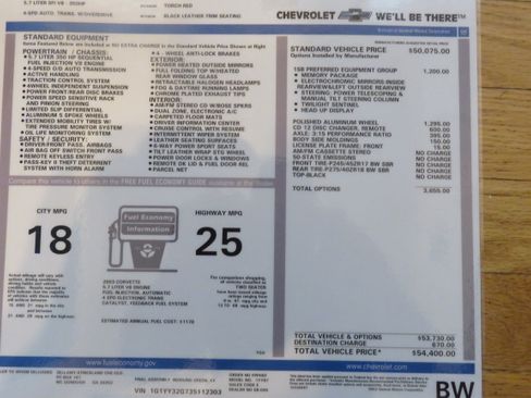 Used 2003 Chevrolet Corvette image 37