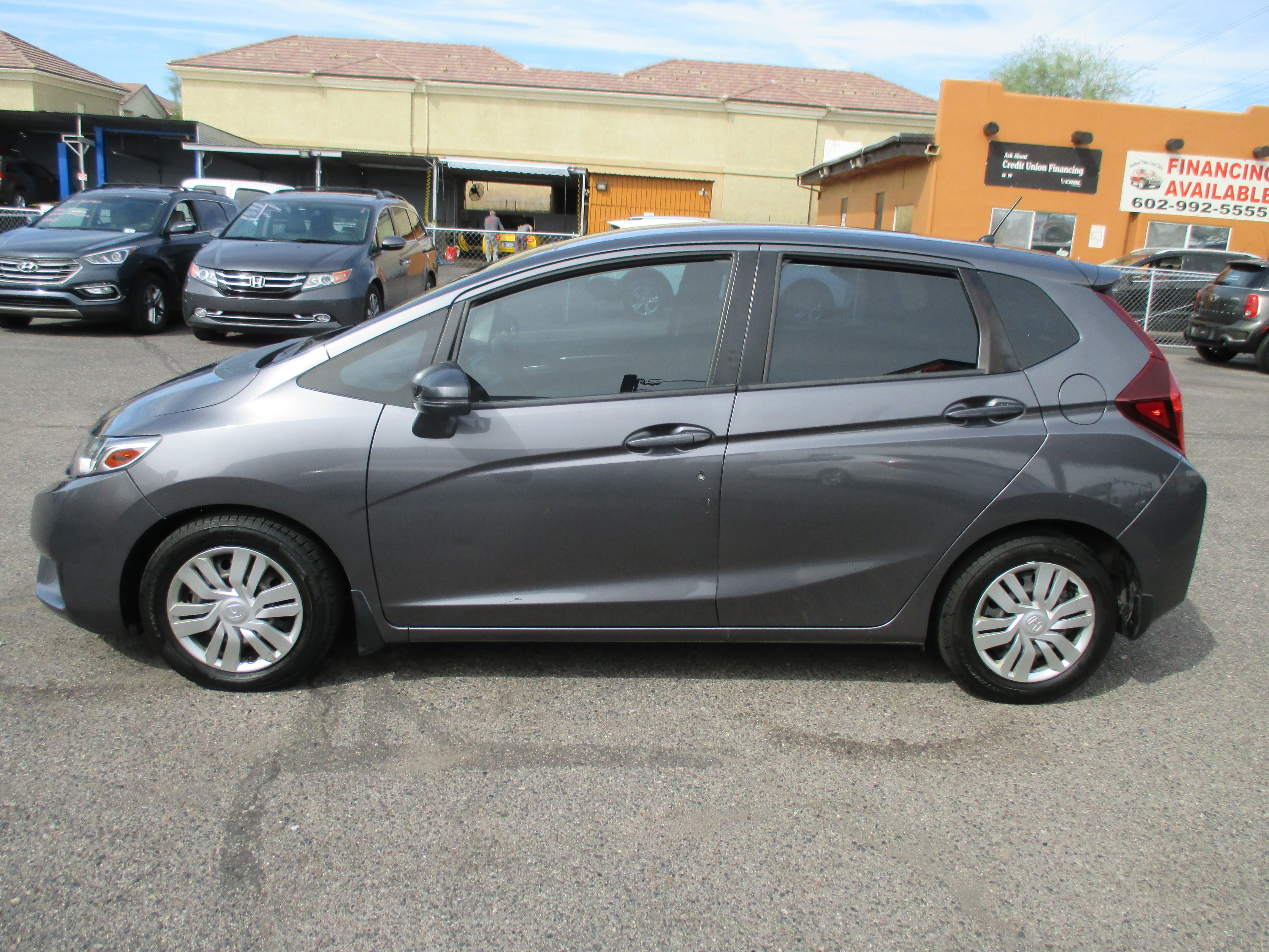 Used 2015 Honda Fit LX Hatchback 4D image 1
