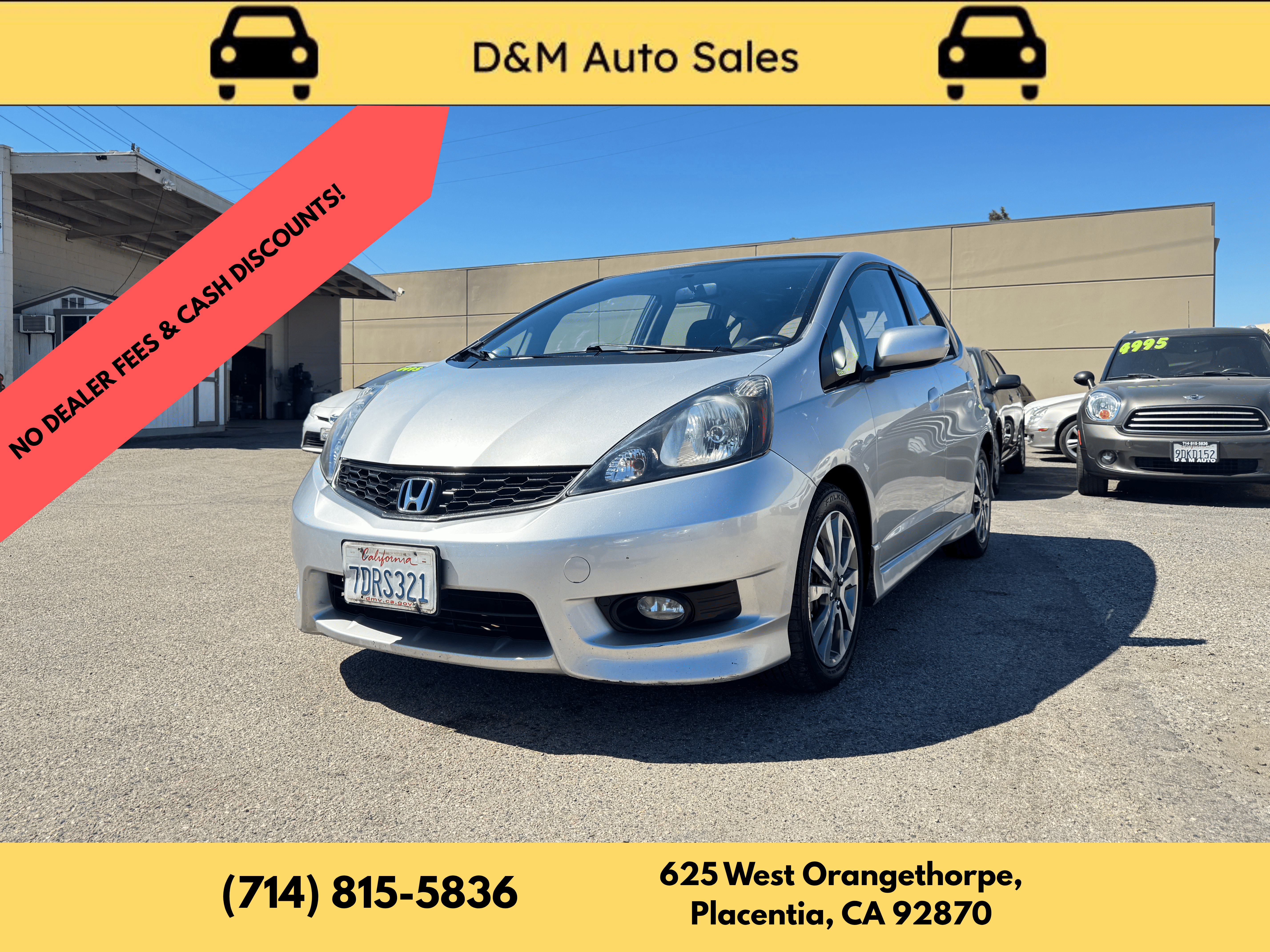 Used 2013 Honda Fit Sport image 1
