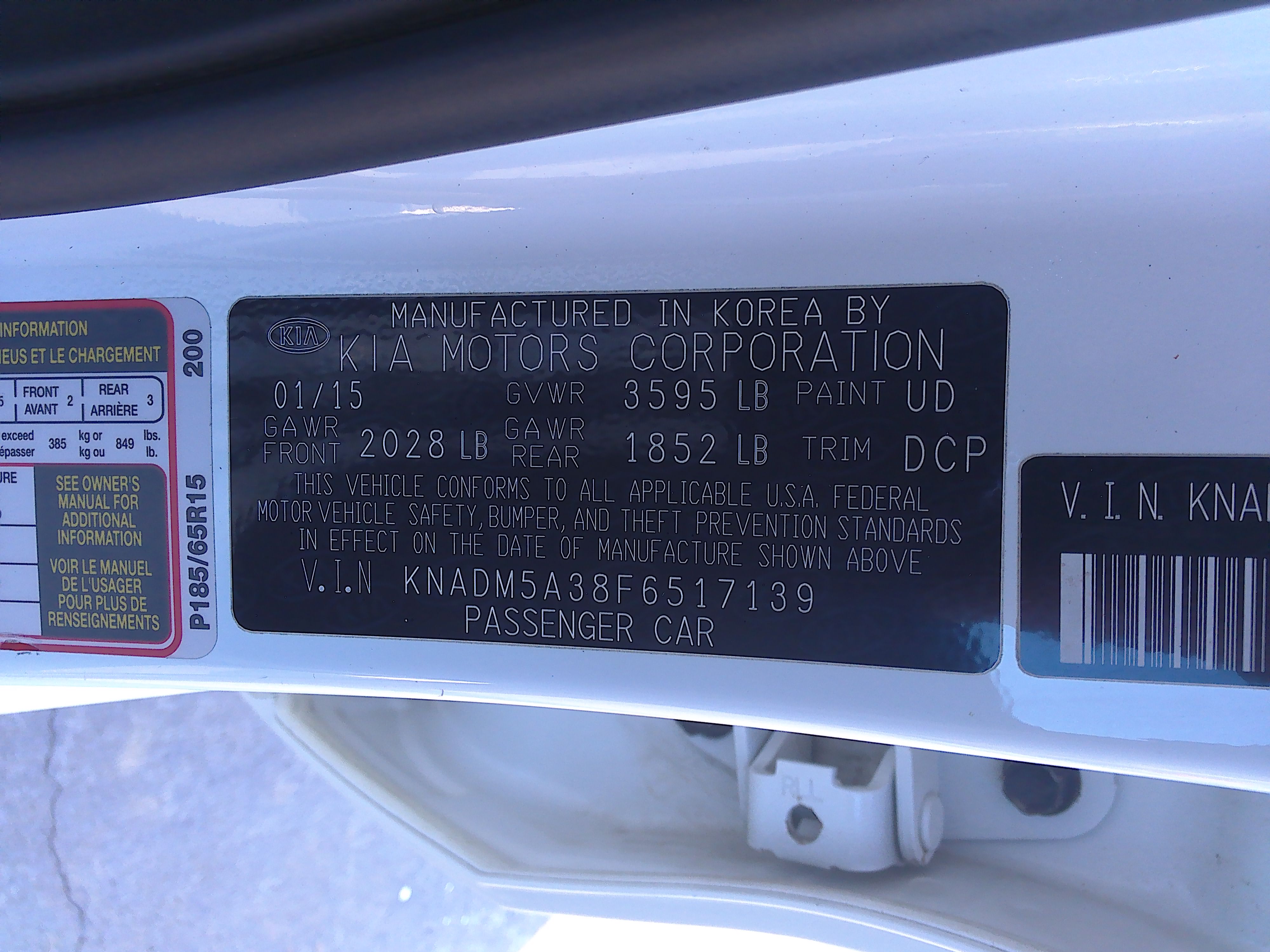 Used 2015 Kia Rio LX Hatchback FWD image 35