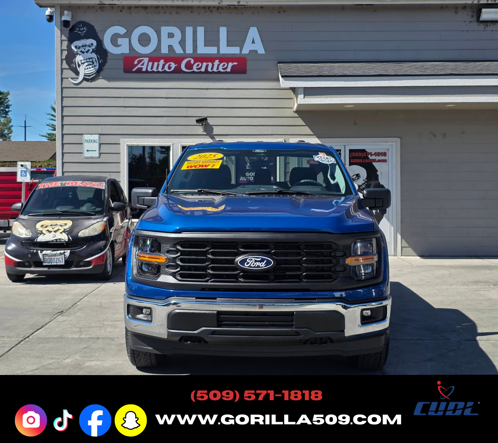 Used 2025 Ford F150 4x4 Regular Cab XL image 2