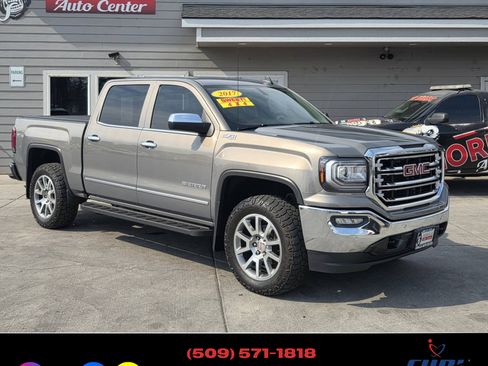 Used 2017 GMC Sierra 1500 4x4 Crew Cab SLT image 1