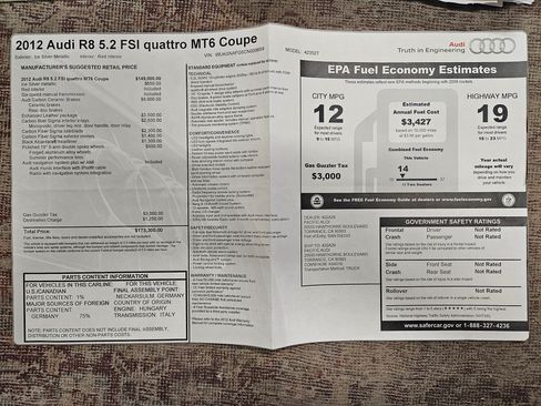 Used 2012 Audi R8 V10 image 45