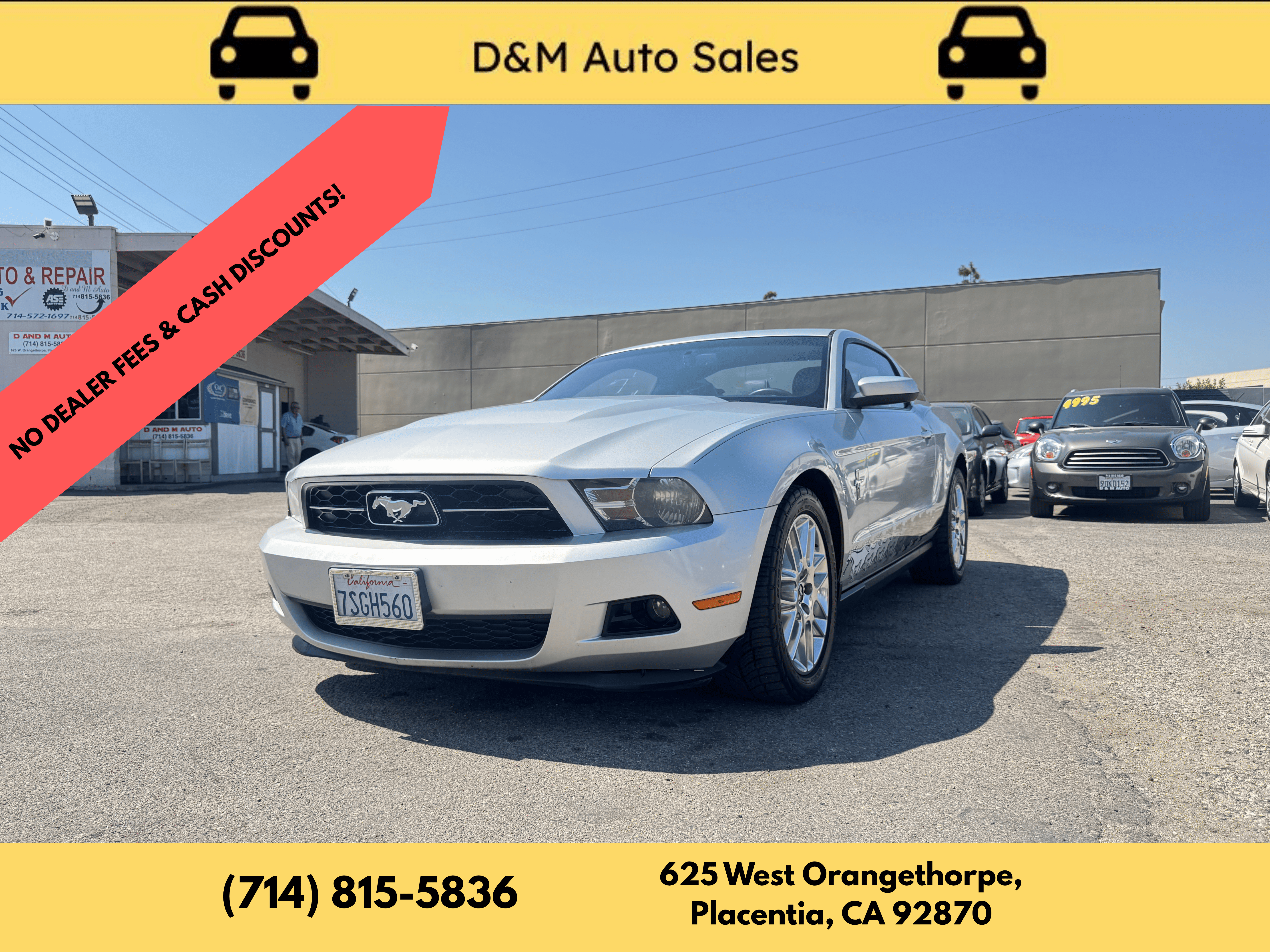 Used 2012 Ford Mustang Coupe RWD image 2