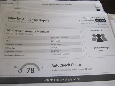 Used 2014 Nissan Armada Platinum image 25