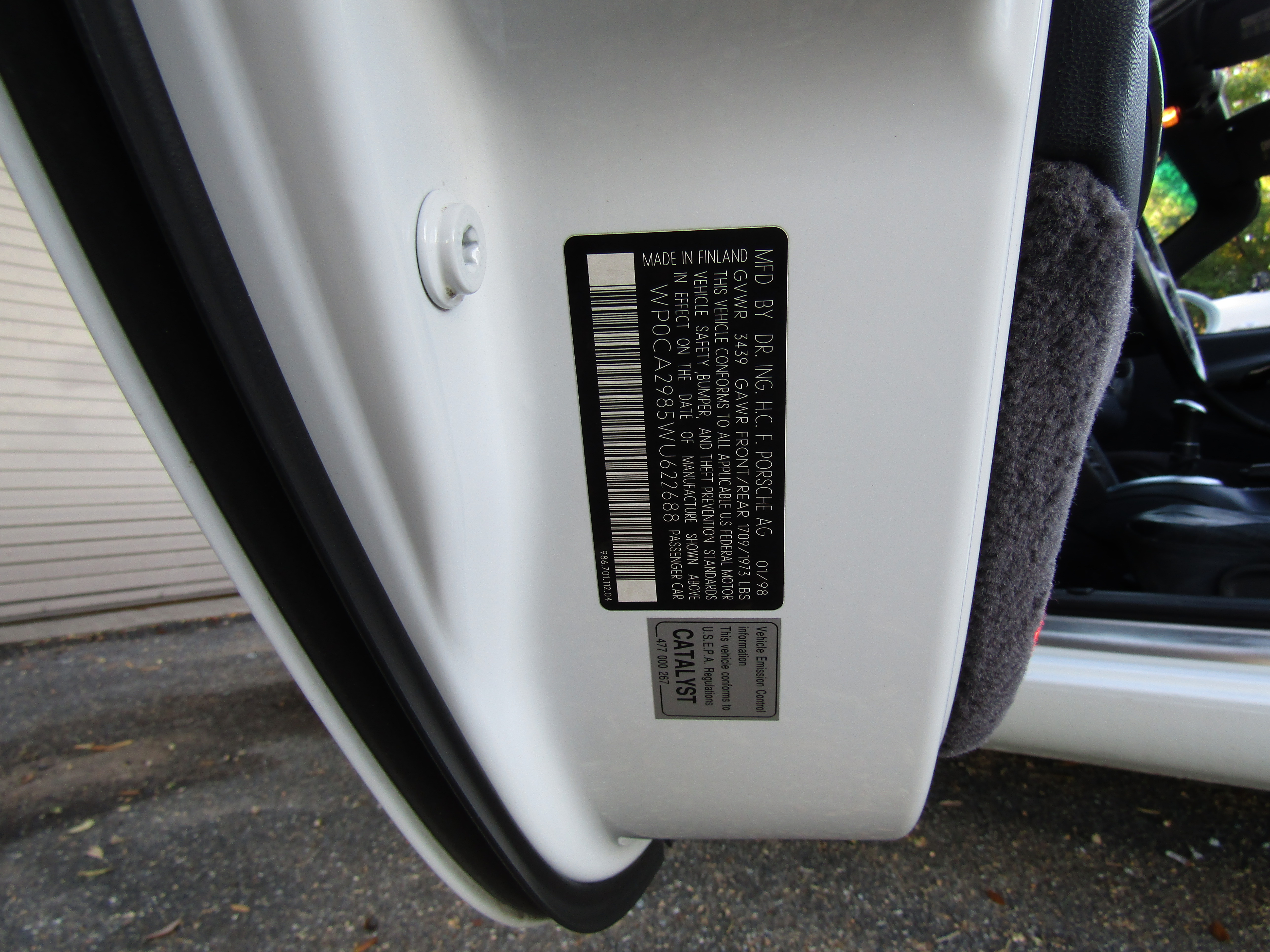 Used 1998 Porsche Boxster UNAVAIL RWD image 19