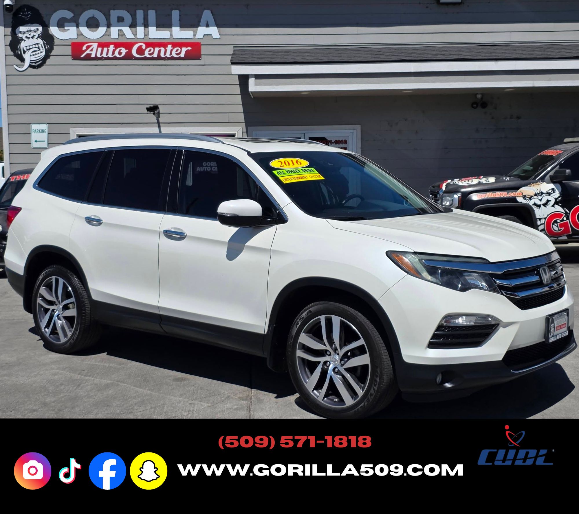 Used 2016 Honda Pilot AWD Elite image 1
