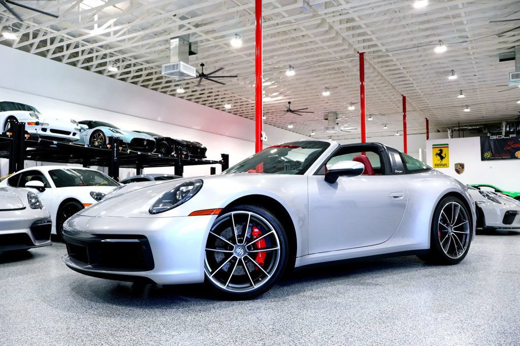 Used 2021 Porsche 911 Targa 4S AWD/4WD image 7