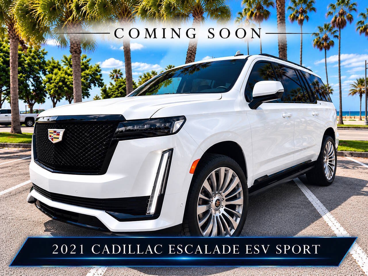 Used 2021 Cadillac Escalade ESV Sport RWD image 1