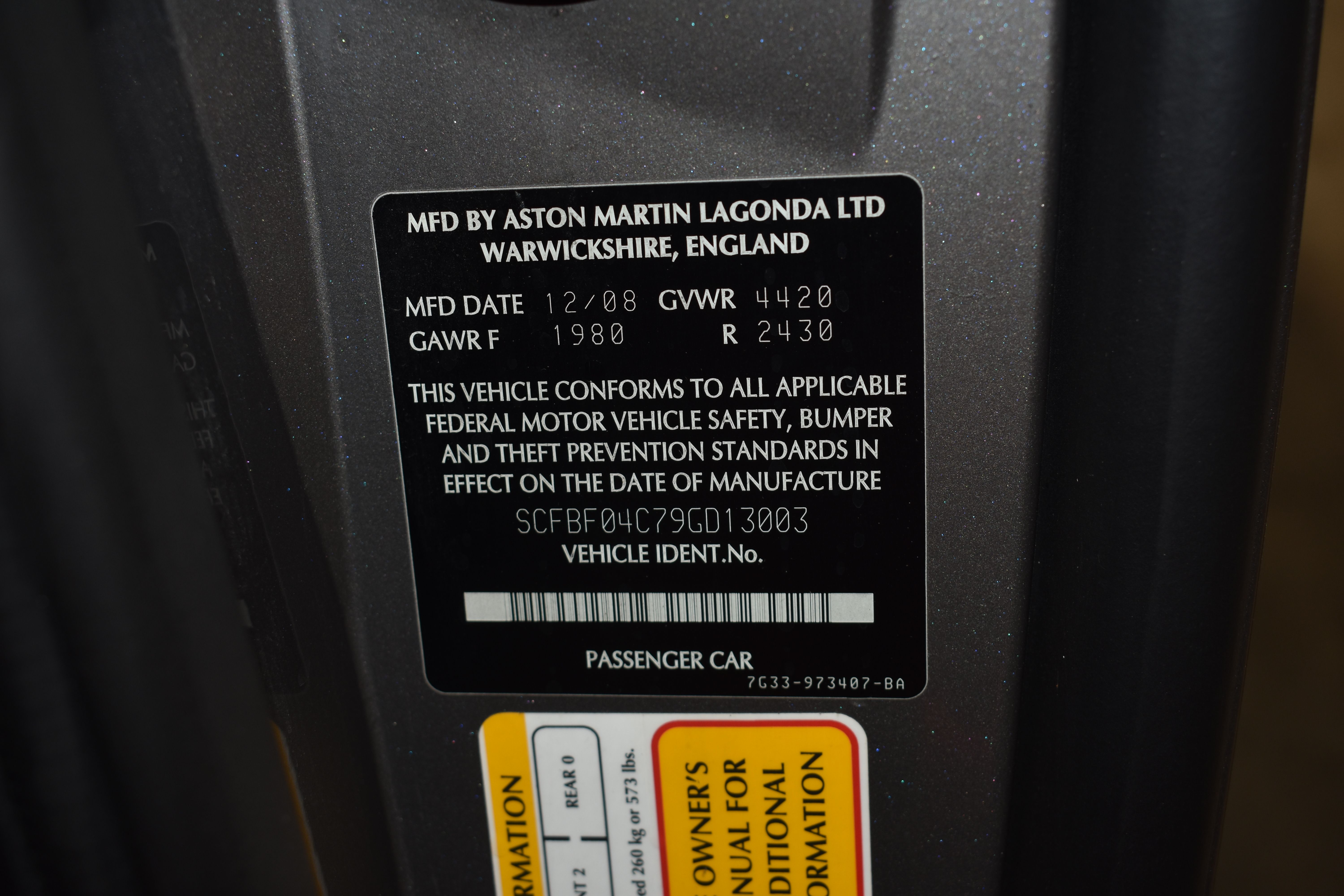 Used 2009 Aston Martin V8 Vantage Roadster RWD image 55