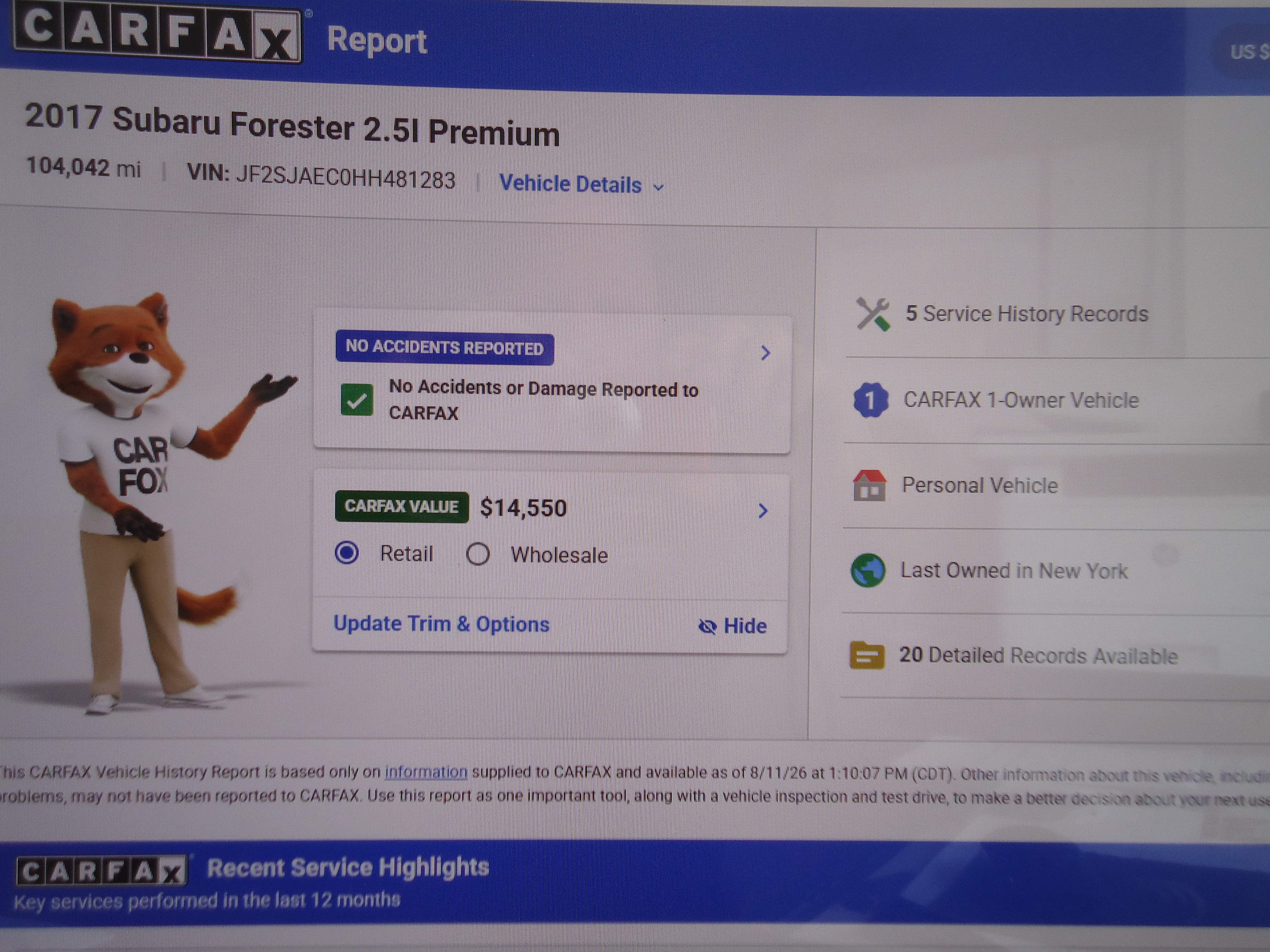 Used 2017 Subaru Forester 2.5i Premium AWD/4WD image 22