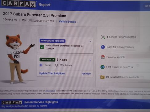Used 2017 Subaru Forester 2.5i Premium AWD/4WD image 22