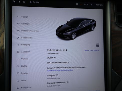 Used 2021 Tesla Model S Long Range Plus image 2