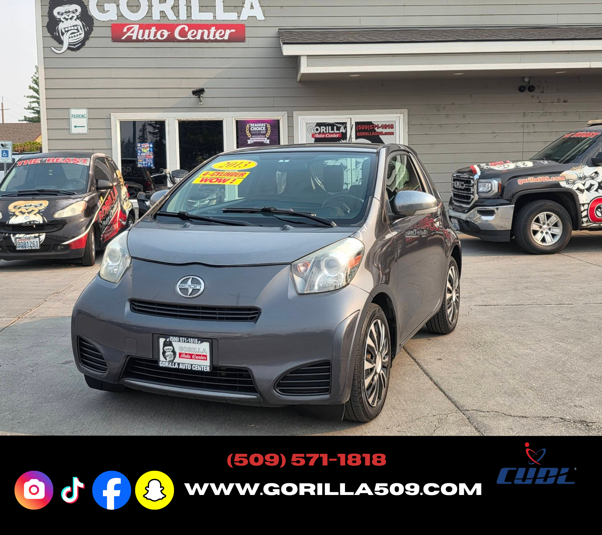 Used 2013 Scion iQ UNAVAIL FWD image 3