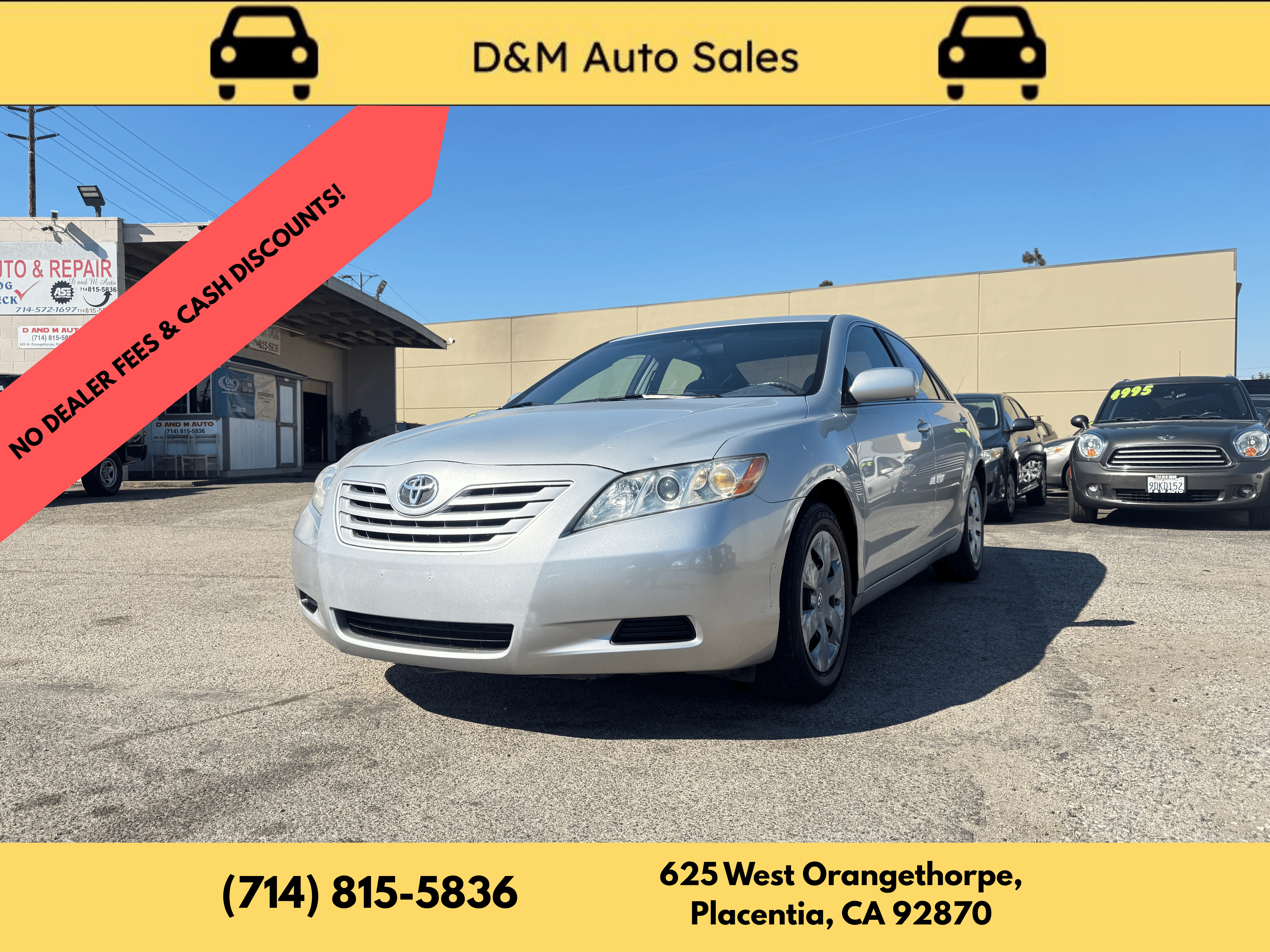 Used 2007 Toyota Camry LE FWD image 1