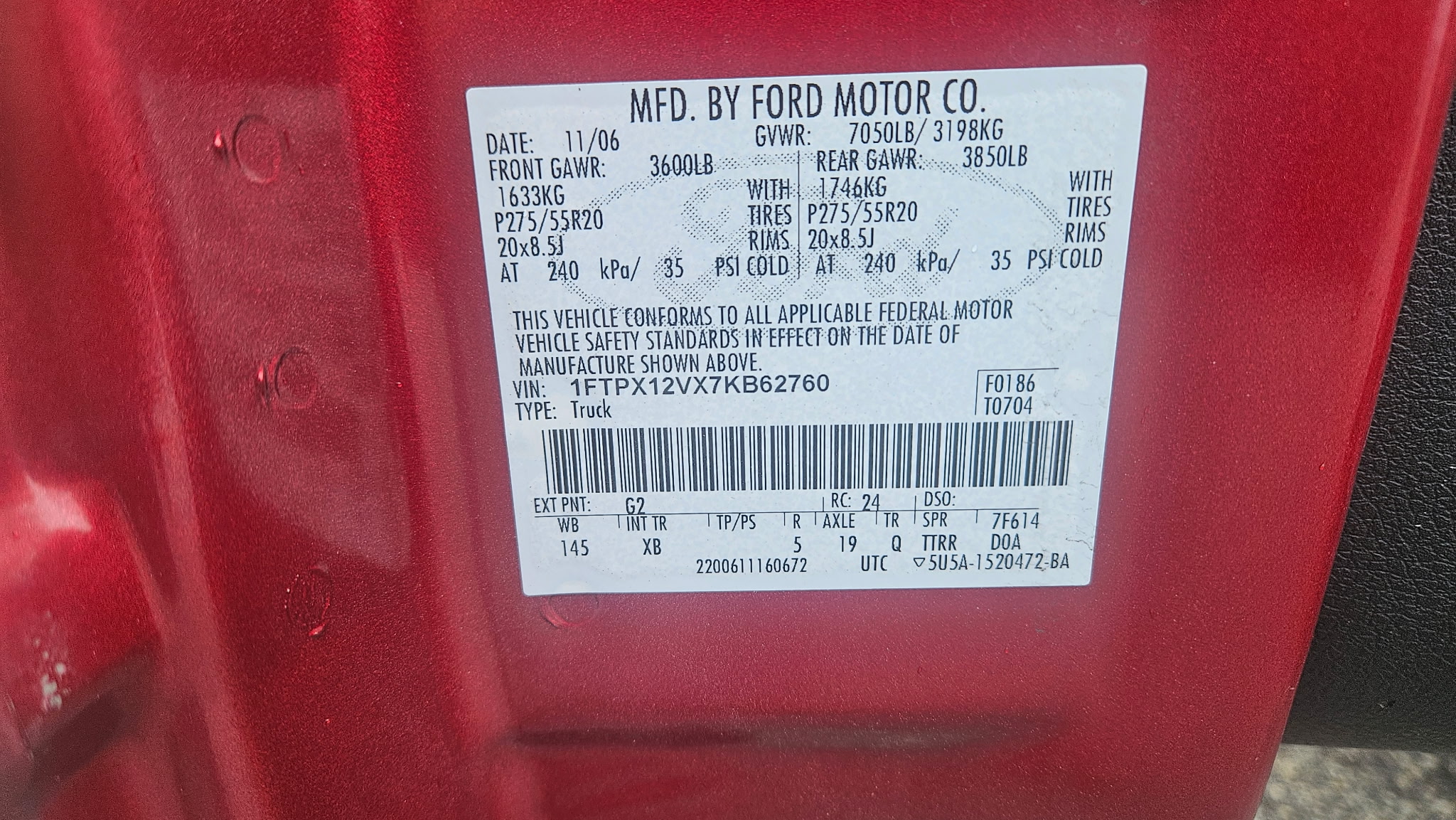 Used 2007 Ford F150 2WD SuperCab image 6