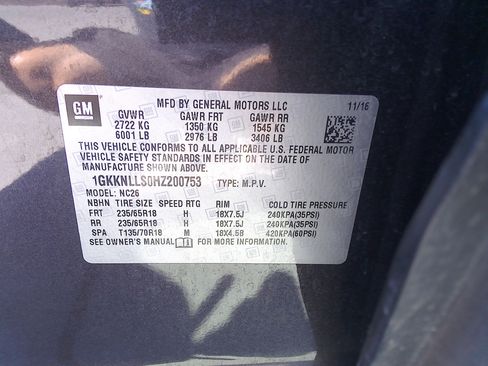 Used 2017 GMC Acadia SLE FWD image 44