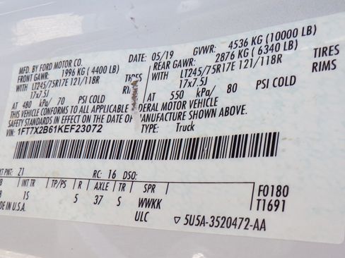 Used 2019 Ford F250 4x4 SuperCab Super Duty image 5