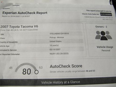 Used 2007 Toyota Tacoma TRD Off-Road image 20