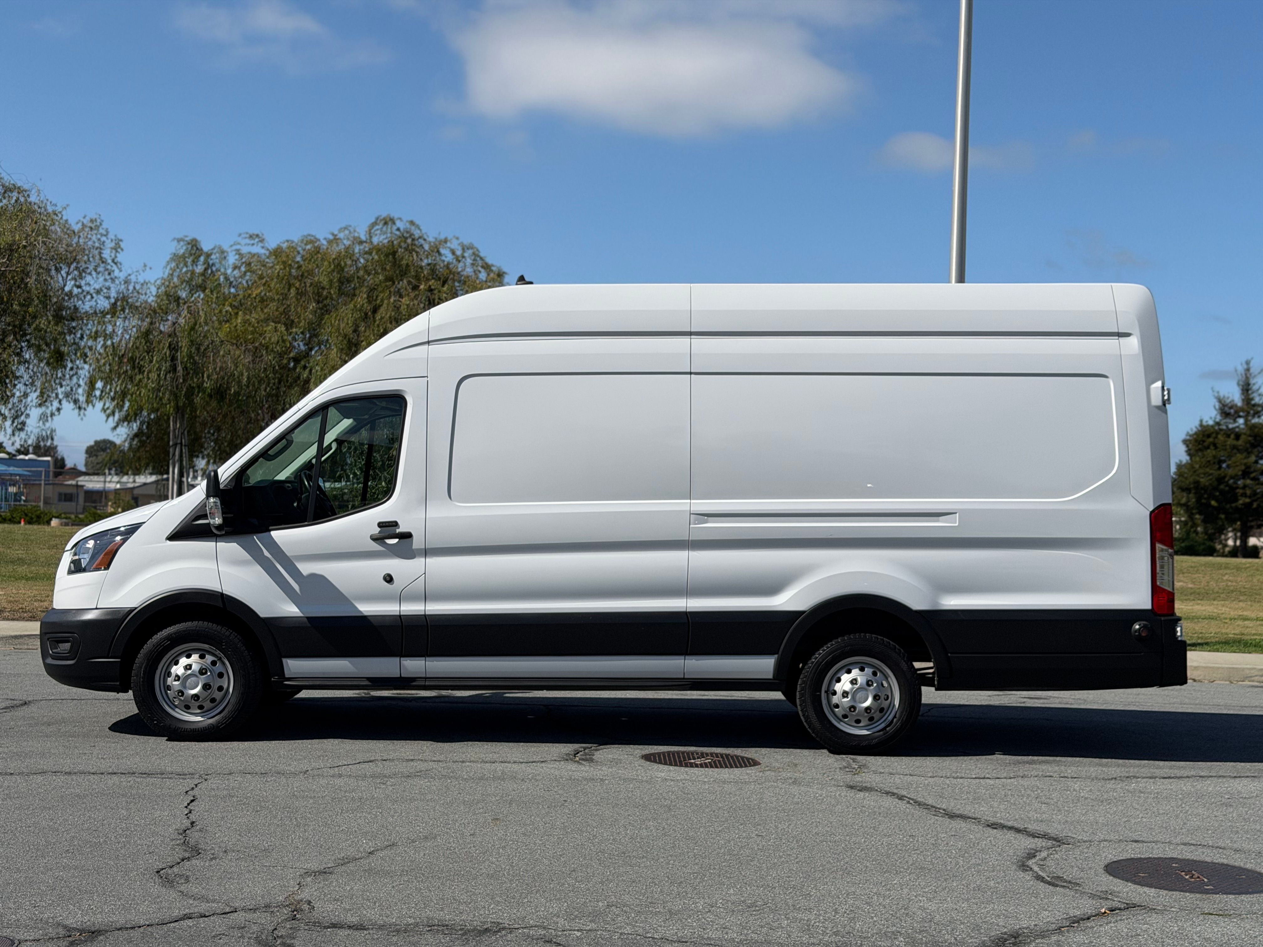 Used 2023 Ford Transit 350 148 High Roof Extended AWD image 2
