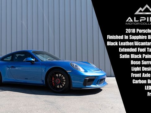 Used 2018 Porsche 911 GT3 Coupe RWD image 1