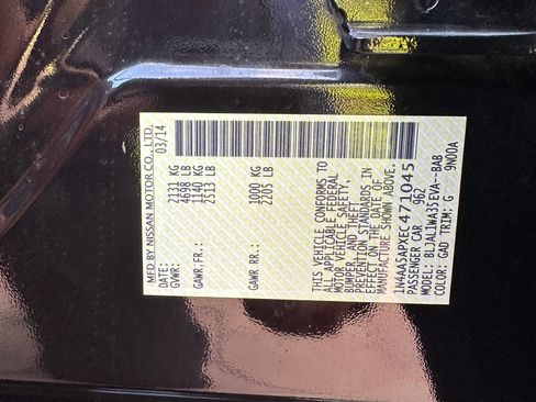 Used 2014 Nissan Maxima SL image 9