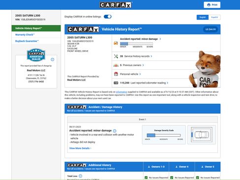 Used 2005 Saturn L-Series L300 image 41