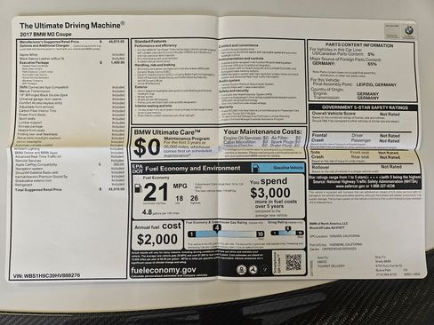 Used 2017 BMW M2 RWD image 19