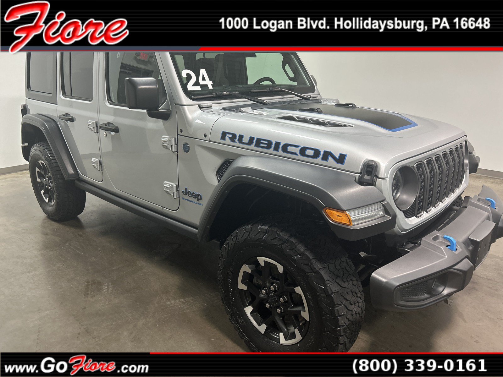 Used 2024 Jeep Wrangler 4WD Unlimited Rubicon 4xe image 1