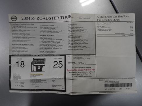 Used 2004 Nissan 350Z Touring image 18