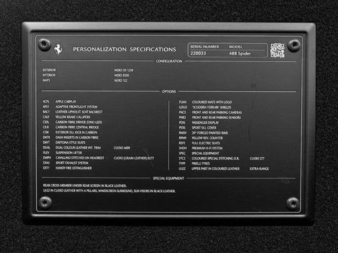 Used 2017 Ferrari 488 Spider image 18