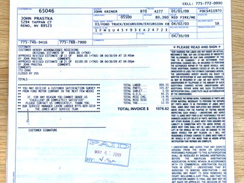 Used 2003 Ford Excursion Eddie Bauer image 92