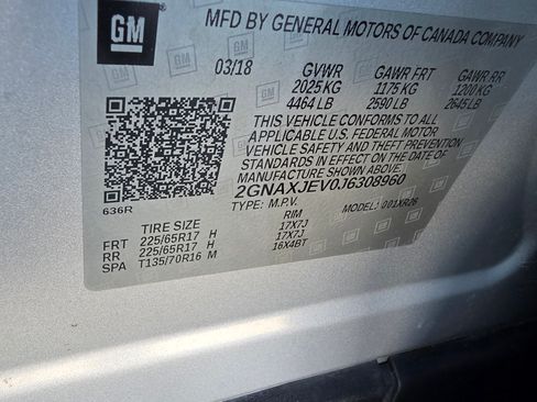 Used 2018 Chevrolet Equinox LT image 12