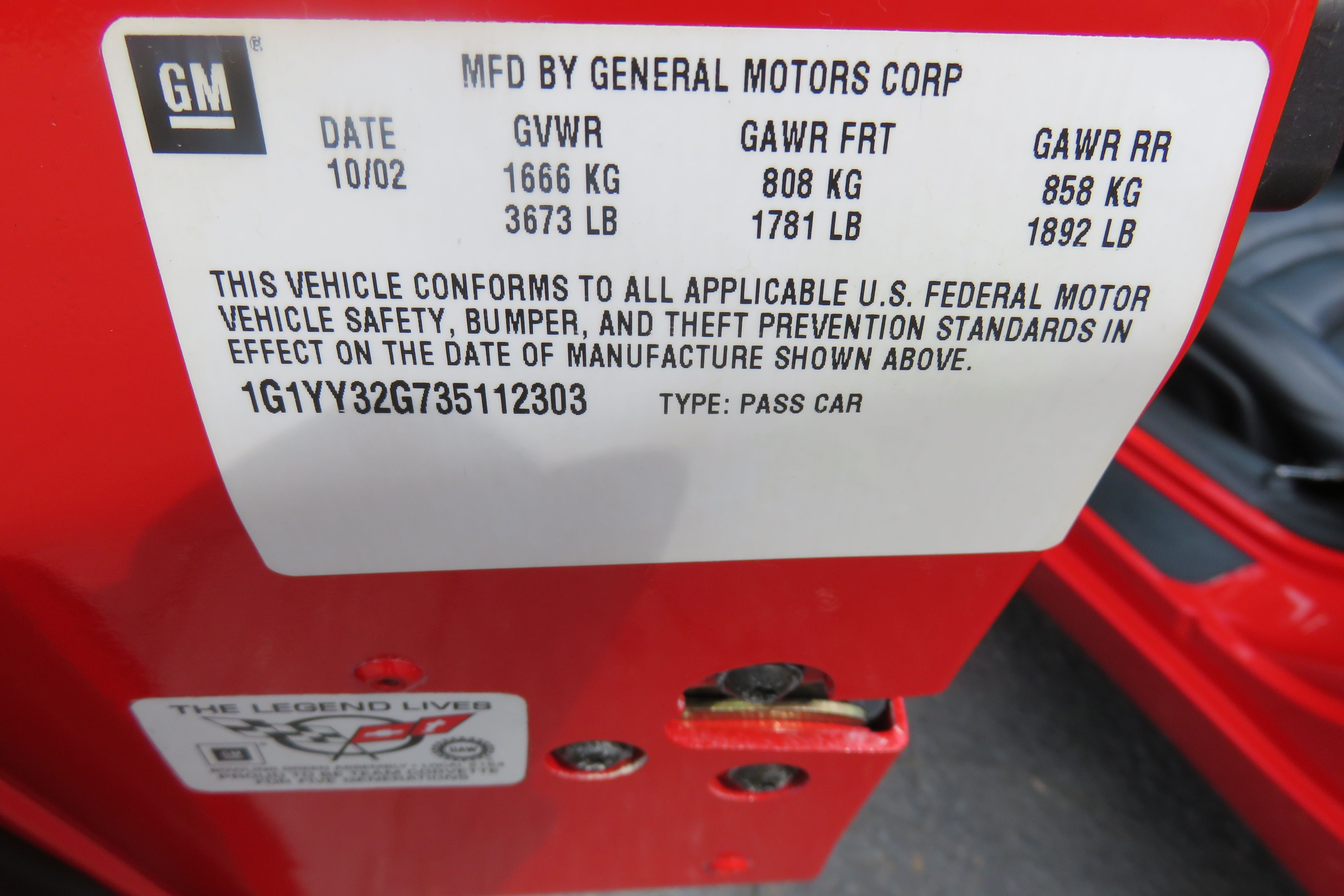 Used 2003 Chevrolet Corvette Convertible RWD image 31